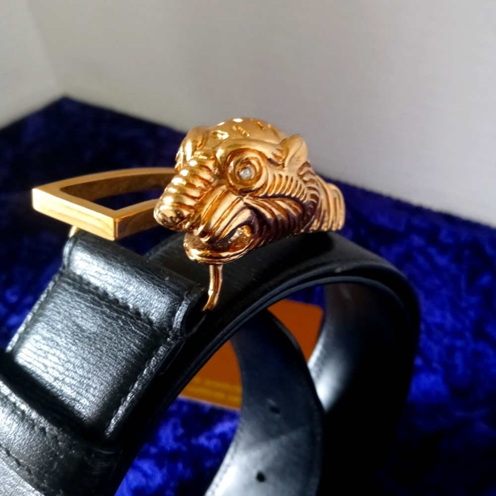 Gucci lions head belt, size 36 💯 RARE!!!